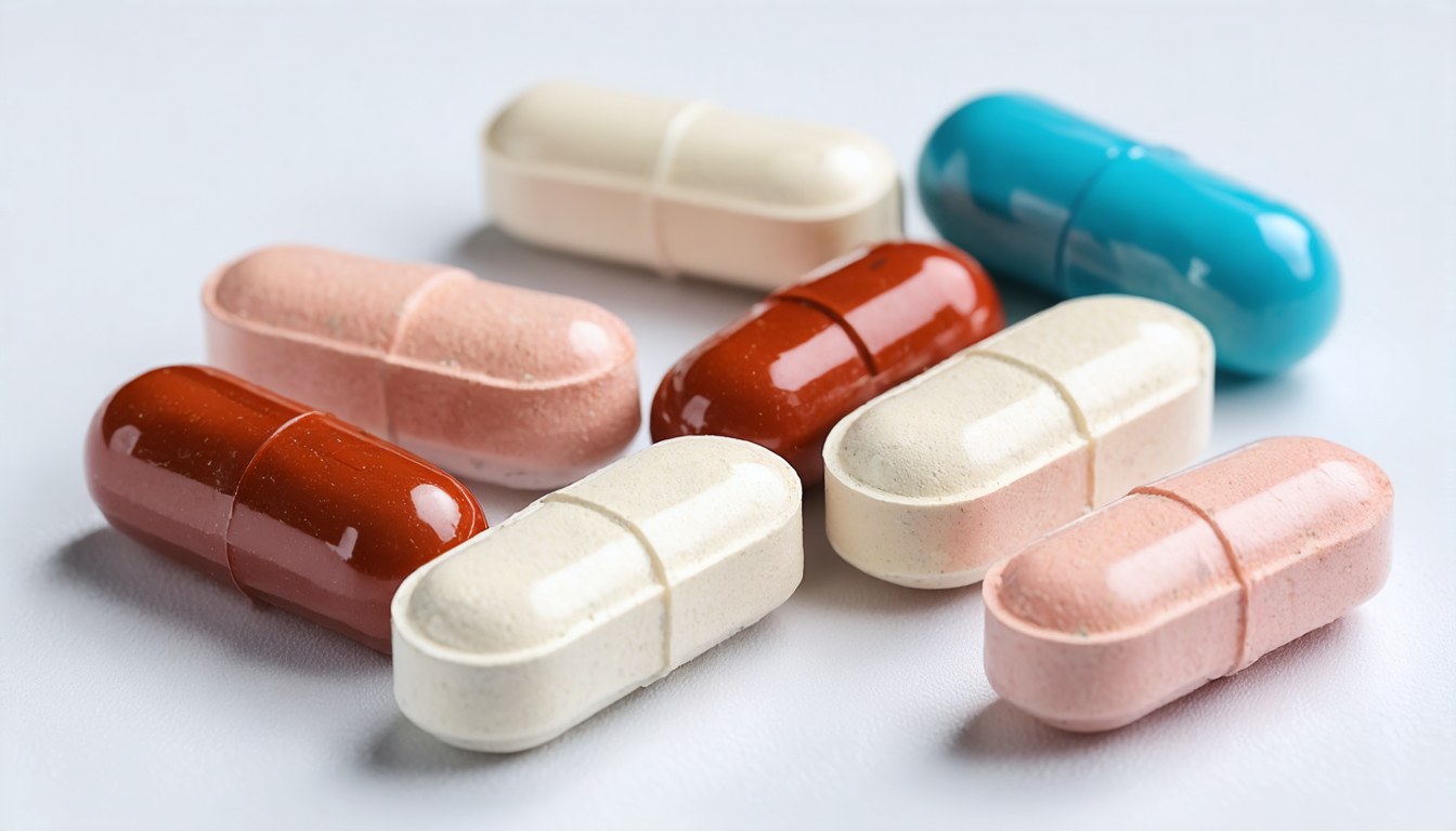 Illustration showing how ED pills support blood flow for erections in a medical context